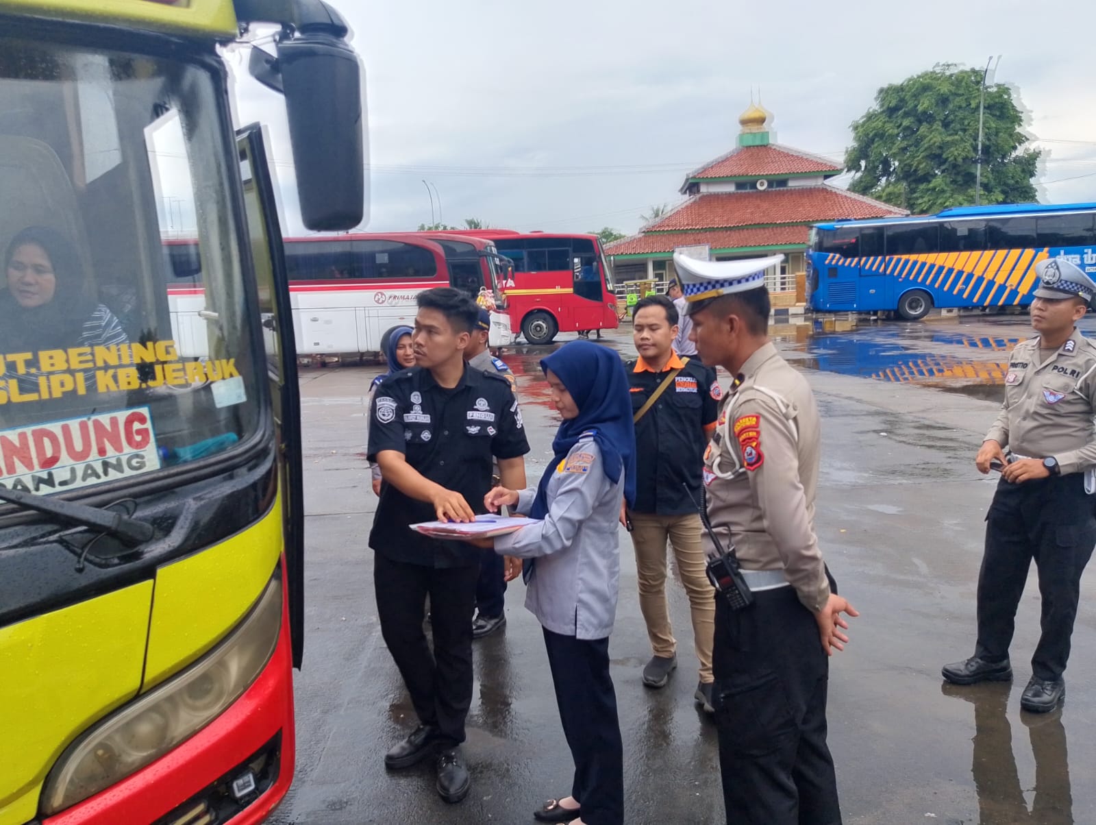 Kegiatan Ramcek Terminal Tipe A Dinas Perhubungan Kota Serang Ke Terminal Pakupatan Serang