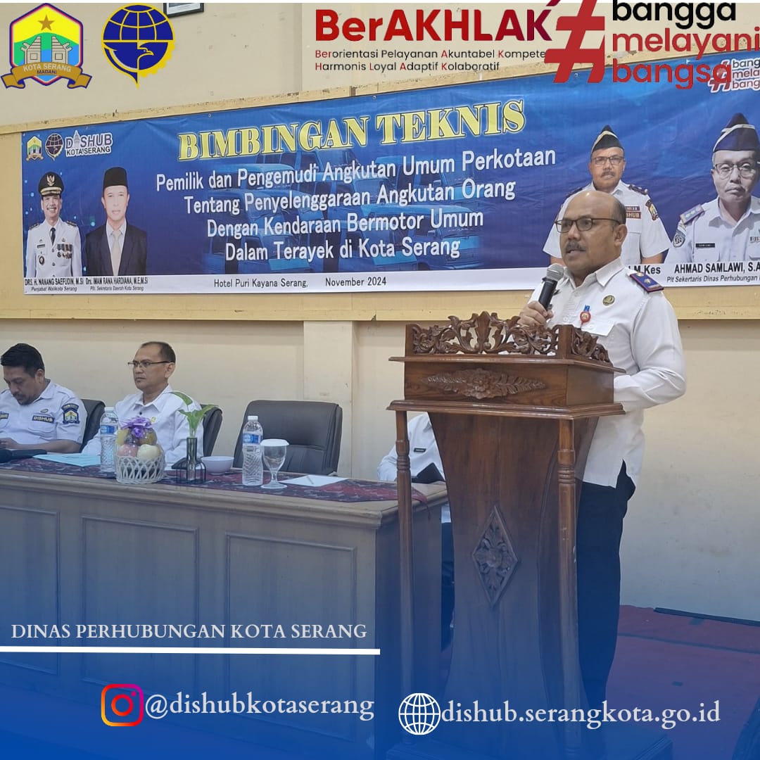 Bimbingan Teknis Pemilik dan Pengemudi Angkutan Umum Perkotaan