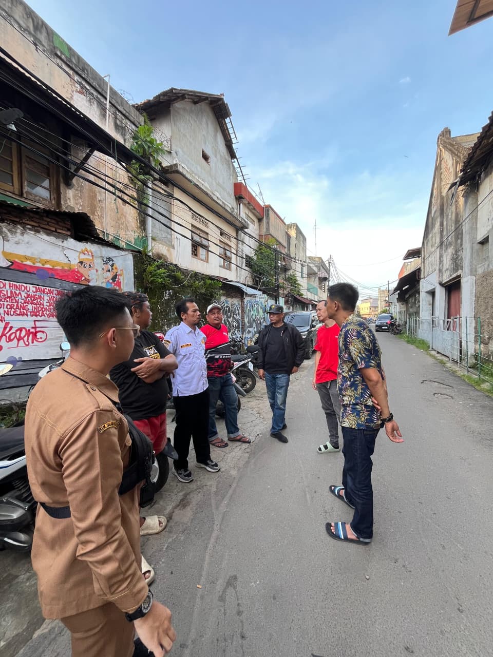 Giat Penertiban dan pengawasan kegiatan parkir di seputaran royal Baroe