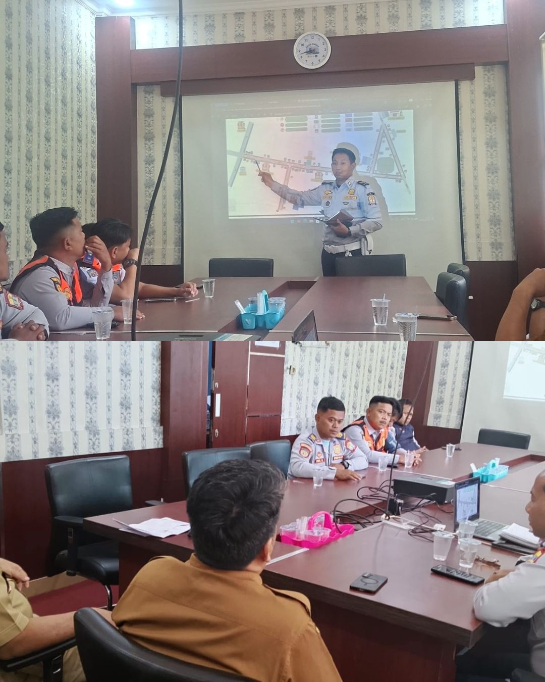 kEGIATAN RAPAT BIDANG LALU LINTAS DINAS PERHUBUNGAN KOTA SERANG EVALUASI ROYAL BAROE LOKASI KANTOR DINAS PERHUBUNGAN KOTA SERANG