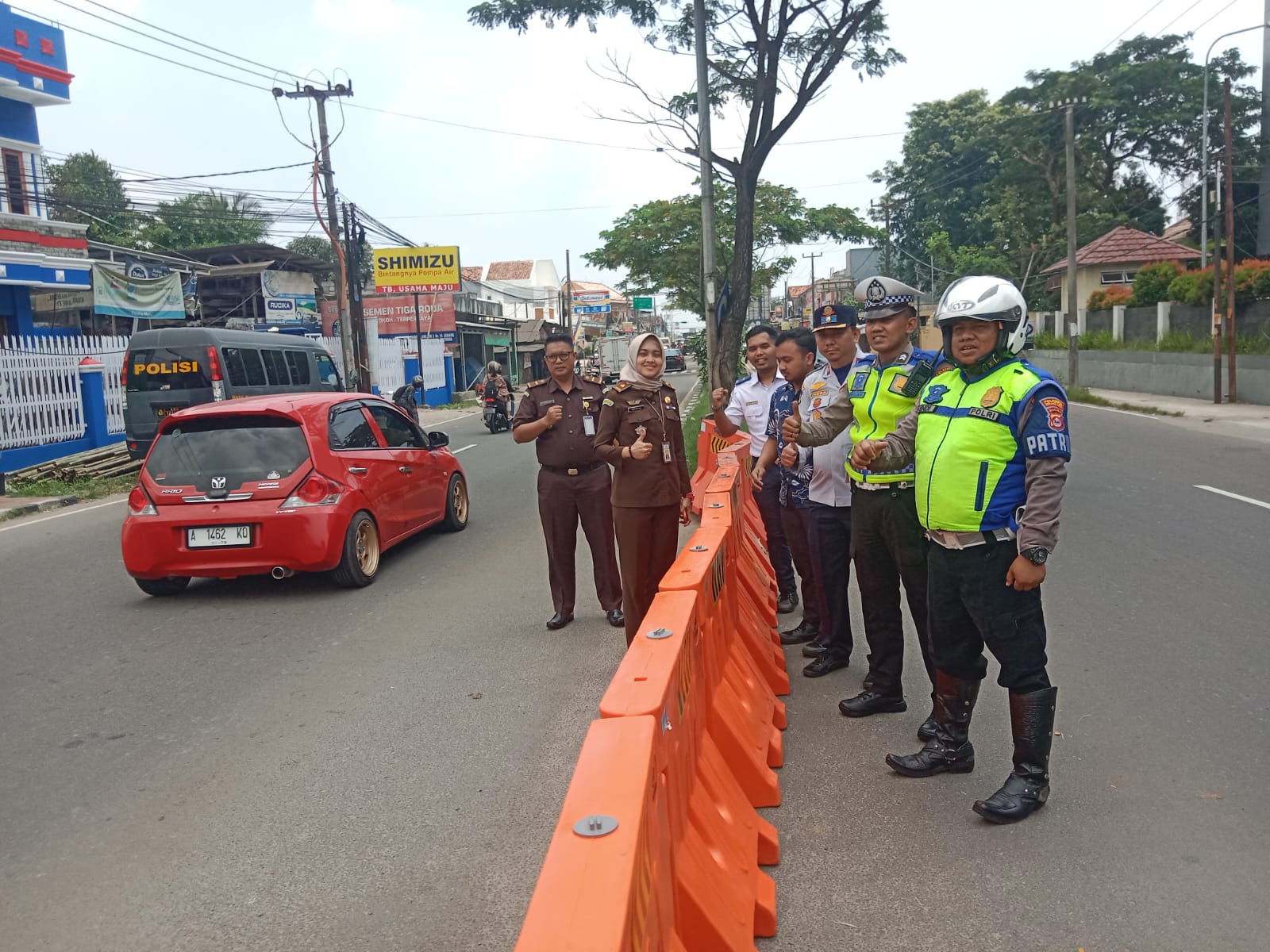 Giat  Pelaksanaan Manajemen dan Rekayasa Lalu lintas  