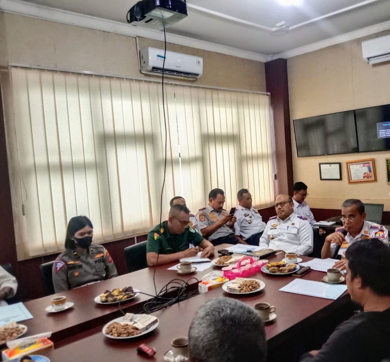 Rapat Mengatasi Permasalahan Kemacetan Lalu lintas Kota Serang